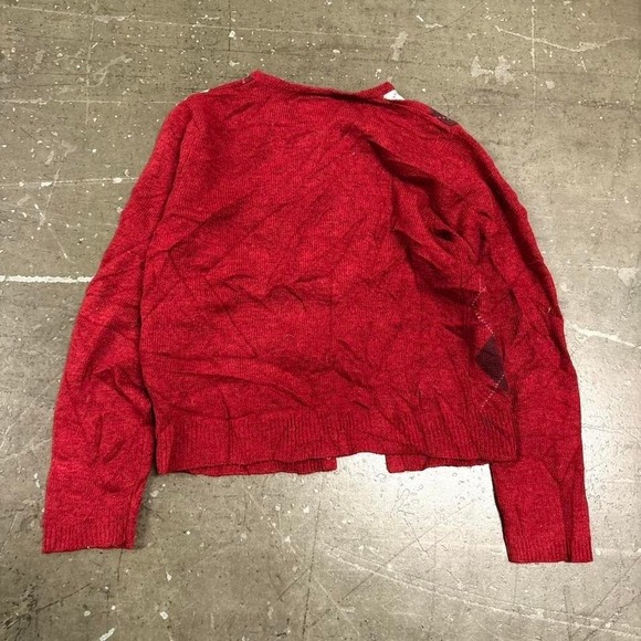 Abercrombie & Fitch Cardigan Women's Size M Y2K Vintage Cute Preppy - Picture 4 of 4